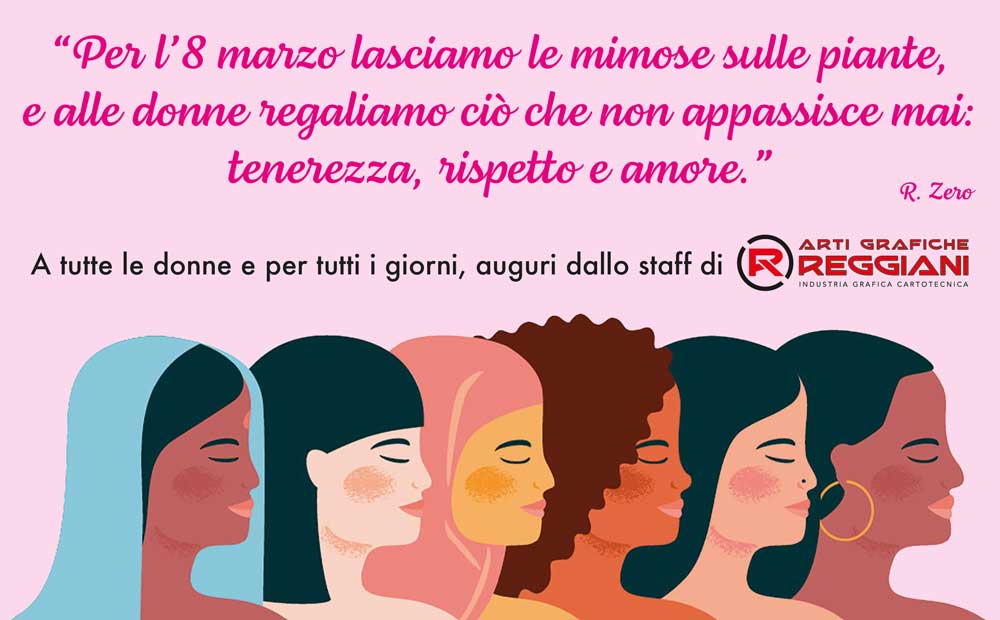 Per l'8 marzo regaliamo alle donne ciò che non appassisce mai